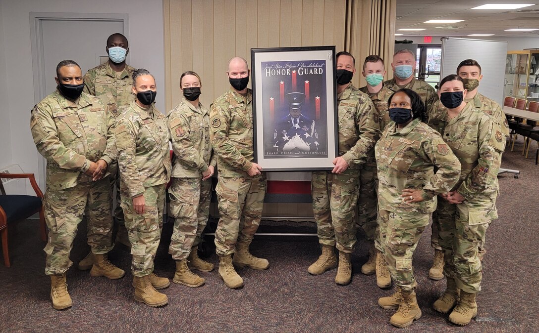 Niagara Falls Base Honor Guard supports Gold Star Spouses