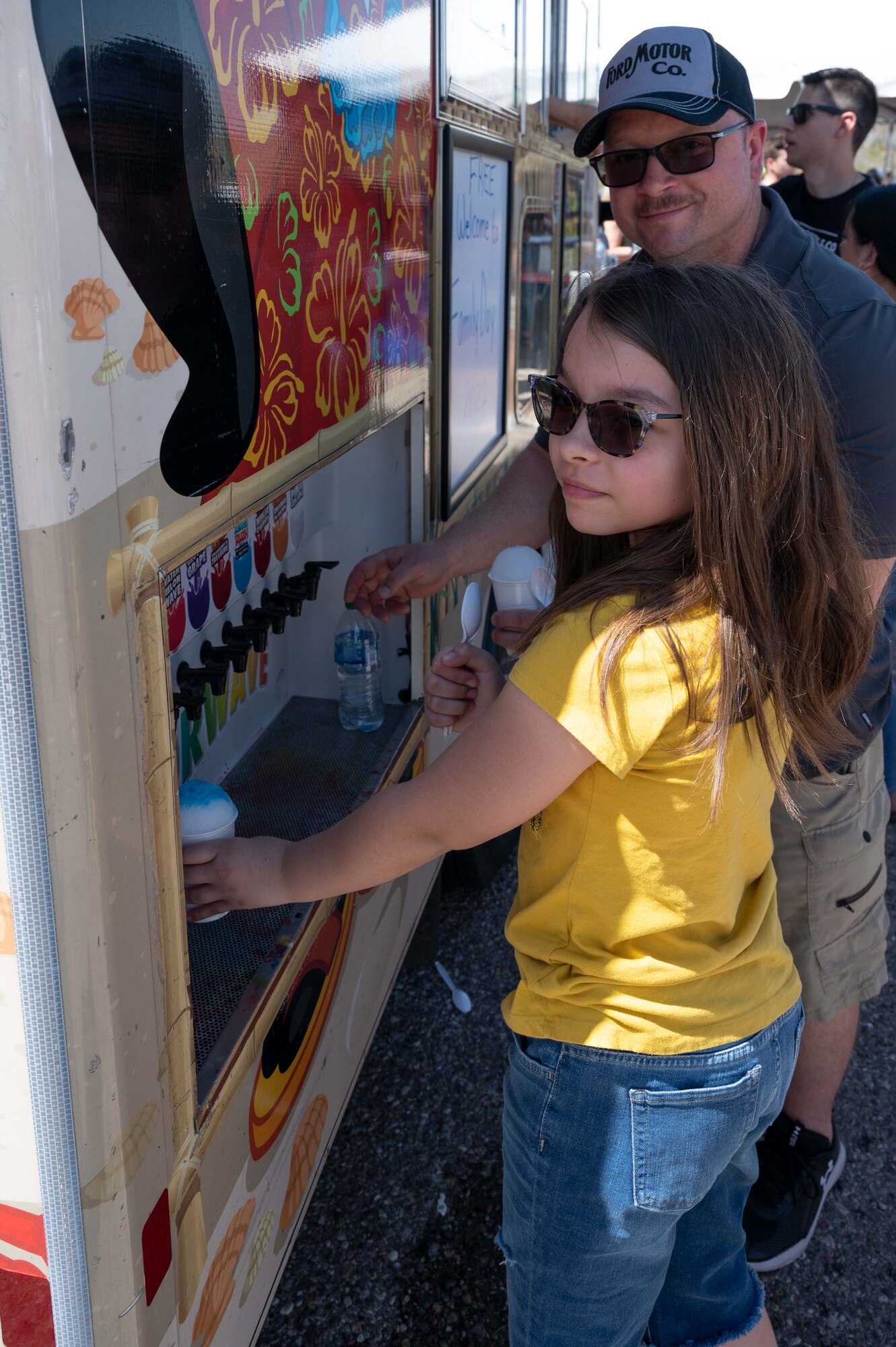 Airmen from the 162nd Wing enjoy time with their families during the 2022 Wing Family Day festivities held Pima Community College’s Desert Vista Campus on April 3.