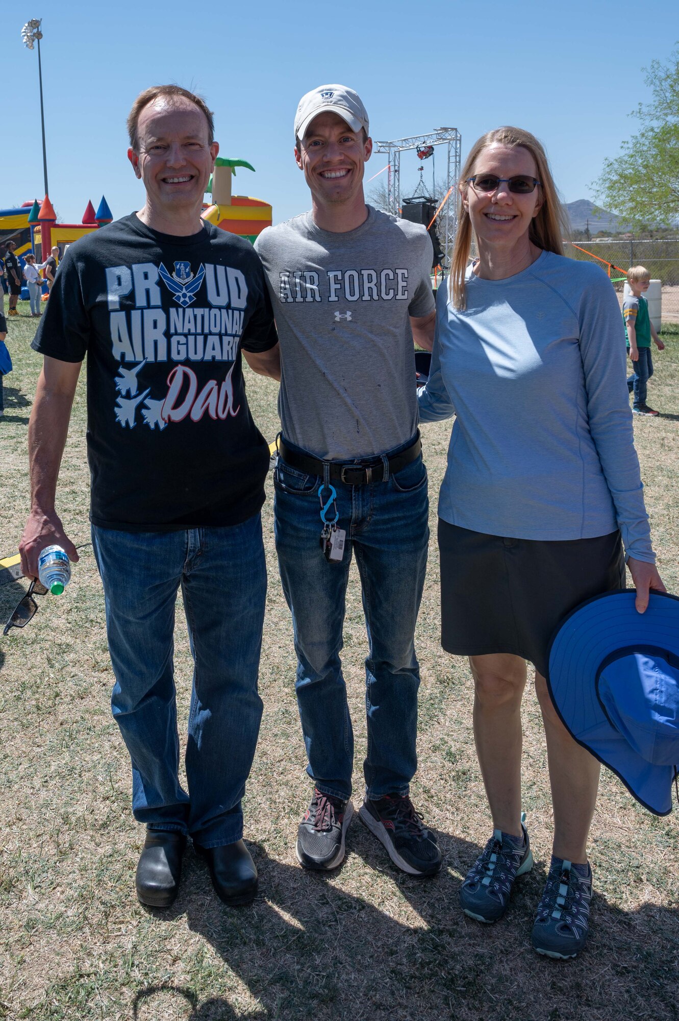 Airmen from the 162nd Wing enjoy time with their families during the 2022 Wing Family Day festivities held Pima Community College’s Desert Vista Campus on April 3.