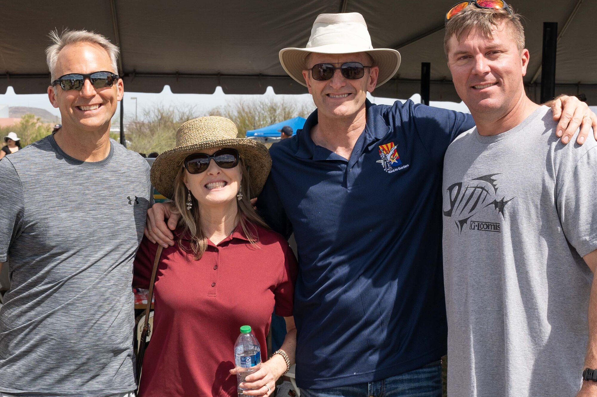 Airmen from the 162nd Wing enjoy time with their families during the 2022 Wing Family Day festivities held Pima Community College’s Desert Vista Campus on April 3.