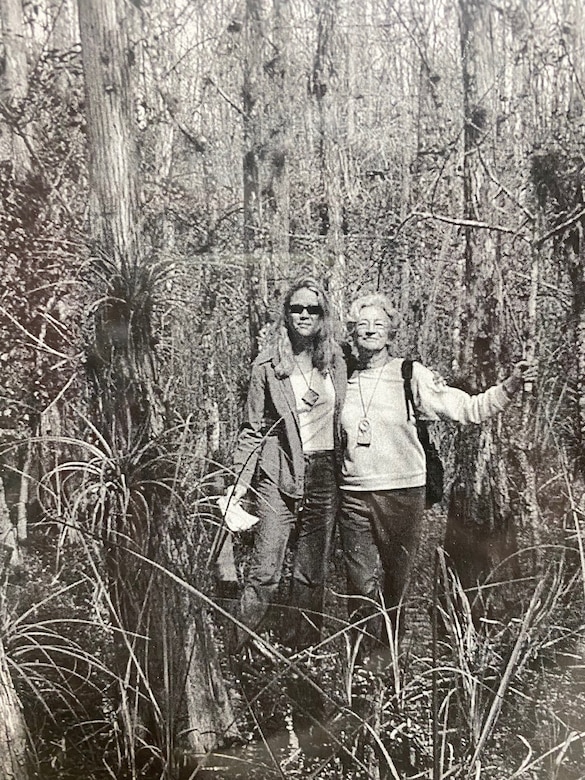 During her retirement, Kim Taplin plans to spend more time with her "Mum" who shared her love of the Everglades with her family.