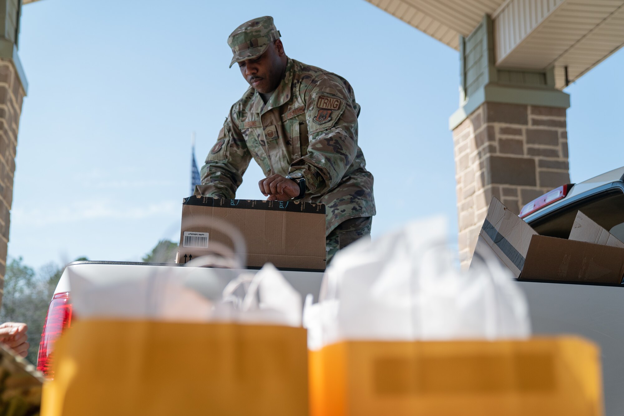 413th FSF donates care bags to local rehabilitation center