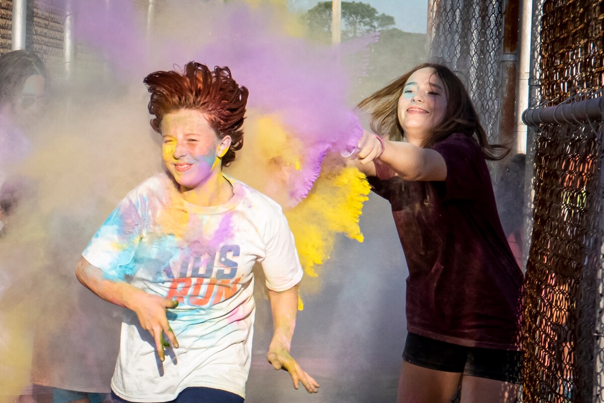 Kids color run