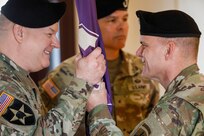 353d Civil Affairs Command Conducts Change of Command Ceremony