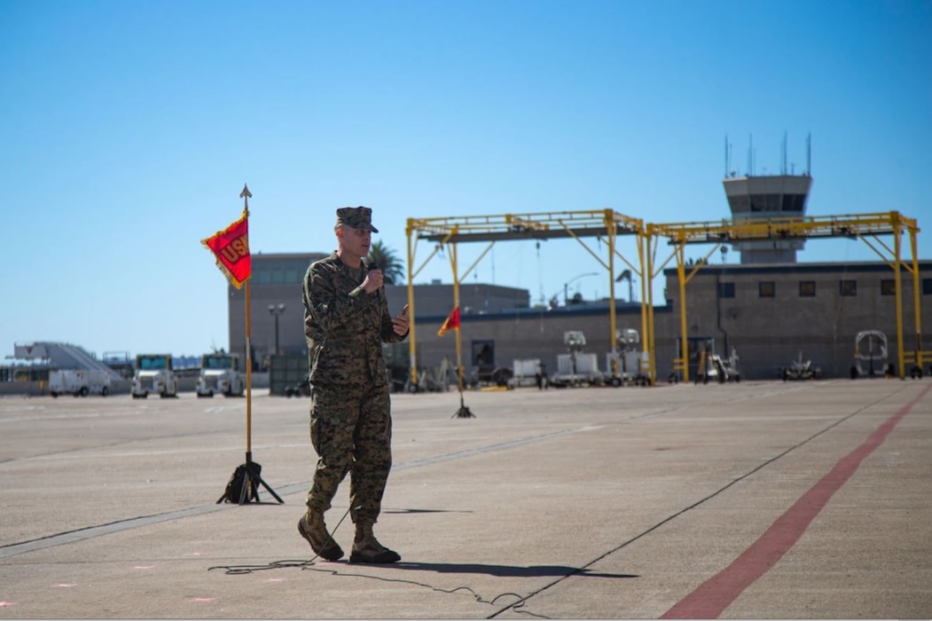 VMFAT-101 Change of Command