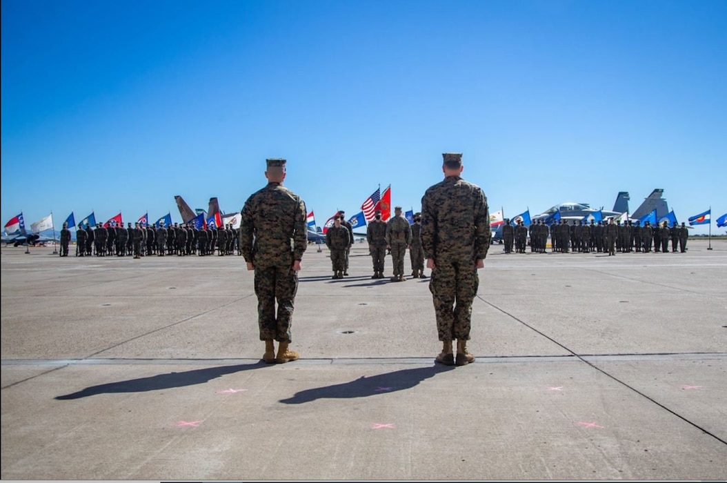 VMFAT-101 Change of Command