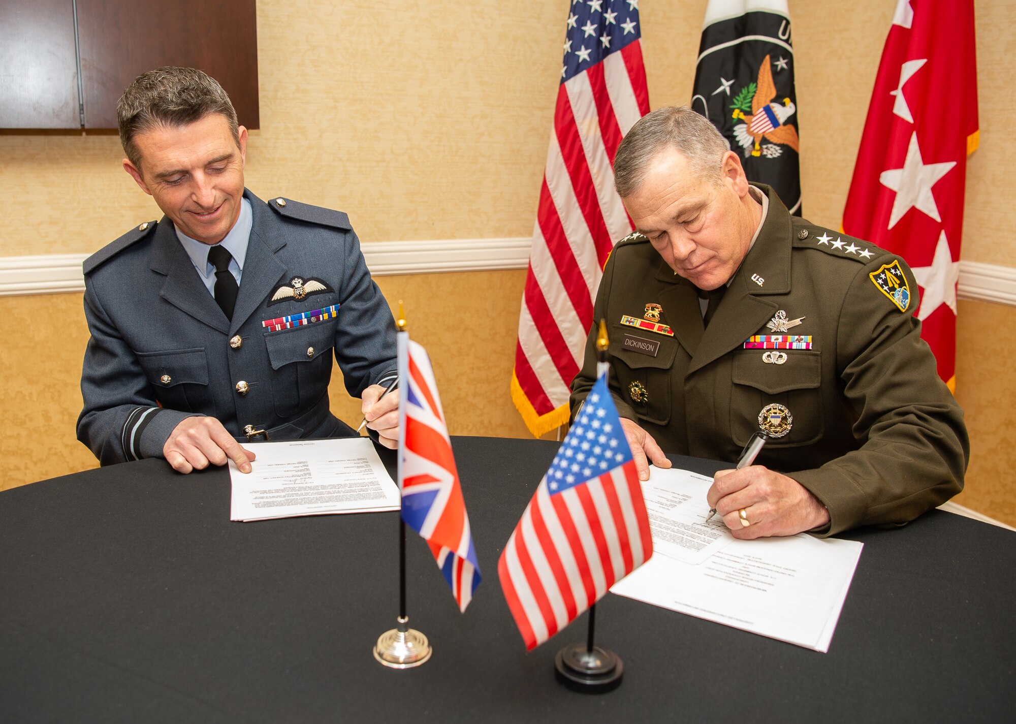 USSPACECOM and UKSpaceCom Sign Enhanced Space Cooperation MOU