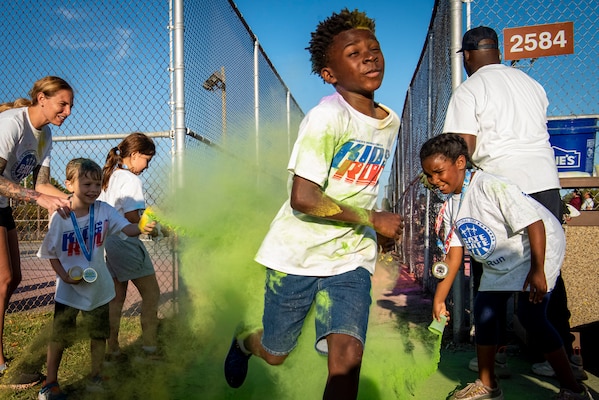 Kids color run