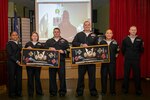 220407-N-MM501-1002 YOKOSUKA, Japan (April 7, 2022) The 2022 U.S. 7th Fleet candidates and winners, from left: Culinary Specialist 1st Class Matelita Bolevakadinata, from Suva, Fiji, assigned to Commander, Naval Forces Korea; Legalman 1st Class Alicia House, from Nesbit Mississippi, assigned to Commander, Task Force 76; Naval Aircrewman (Operator) 1st Class Carl Bates, from Sonora, California, assigned to Commander, Task Force 72; the 2022 7th Fleet Shore Sailor of the Year, Cryptologic Technician (Collection) 1st Class Mark Lewis, from King George, Virginia, assigned to U.S. 7th Fleet; the 2022 7th Fleet Sea Sailor of the Year winner, Hospital Corpsman 1st Class Ian Dave Estrada, from Fullerton, California and Tacloban City, Leyte, Philippines, assigned to Commander Task Force 73; Musician 1st Class Brian Kloppenburg, from Florissant, Missouri, assigned to U.S. 7th Fleet Band, and (on the screen) Cryptologic Technician (Collection) 1st Class Brandon Blanding, from Queens, New York, assigned to Commander, Task Force 70, pose for a photo. U.S. 7th Fleet conducts forward-deployed naval operations in support of U.S. national interests in the Indo-Asia-Pacific area of operations. As the U.S. Navy’s largest numbered fleet, 7th Fleet interacts with 35 other maritime nations to build maritime partnerships that foster maritime security, promote stability, and prevent conflict. (U.S. Navy photo by Mass Communication Specialist 2nd Class Shannon Burns)