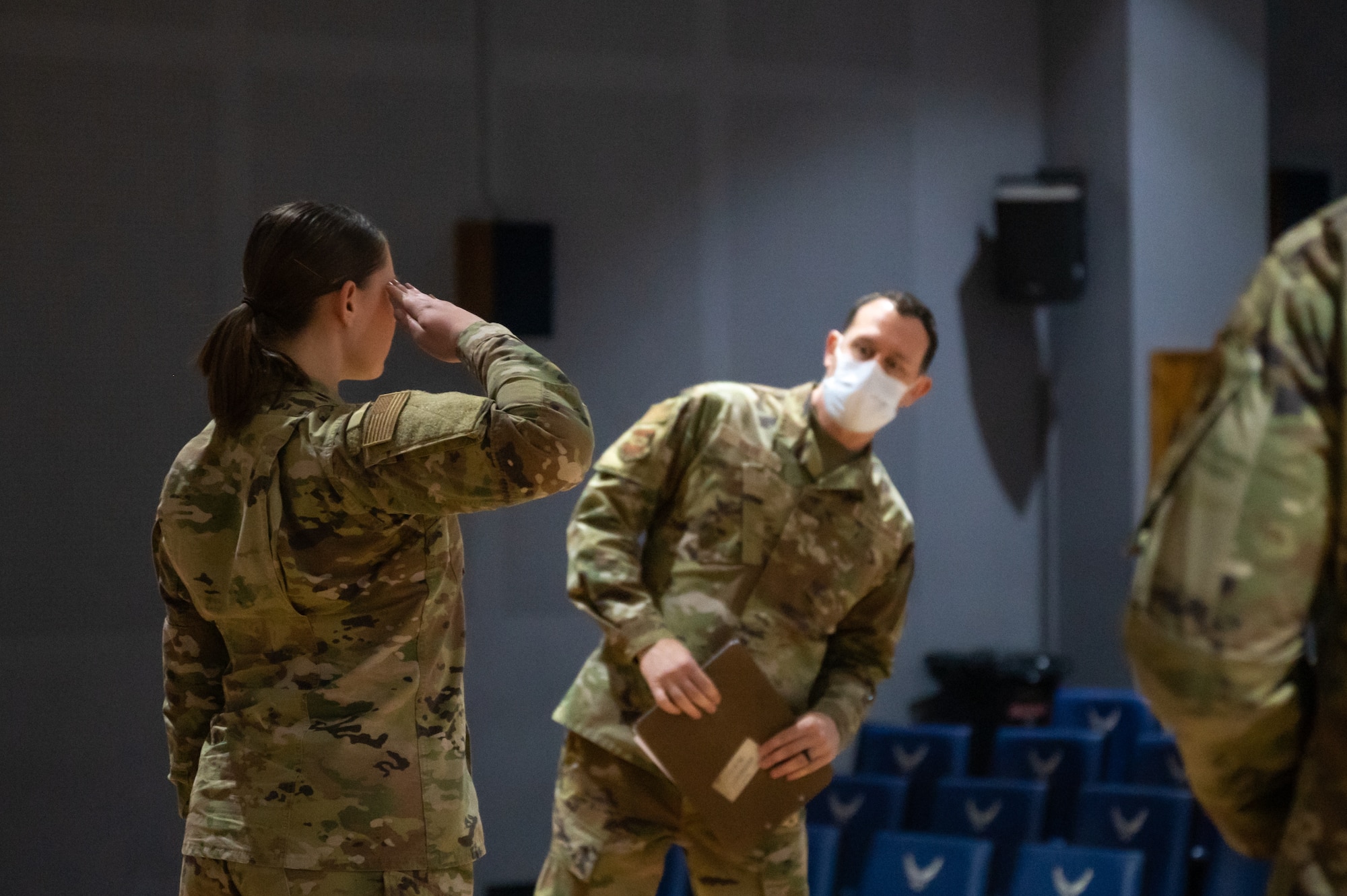 The 386th Air Expeditionary Wing Rising IV’s held a Sharp Troop Competition to showcase Airmen’s dedication to dress and appearance, drill and Air Force core values.