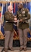 Lt. Gen. Jon Jensen, left, director of the Army National Guard, congratulates Sgt. 1st Class Amadou Traore of the Pennsylvania Army National Guard Recruiting and Retention Battalion after Traore was named Army National Guard Recruiting and Retention Noncommissioned Officer of the Year at the Director’s Strength Maintenance Awards Competition April 1, 2022, in St. Augustine, Florida.