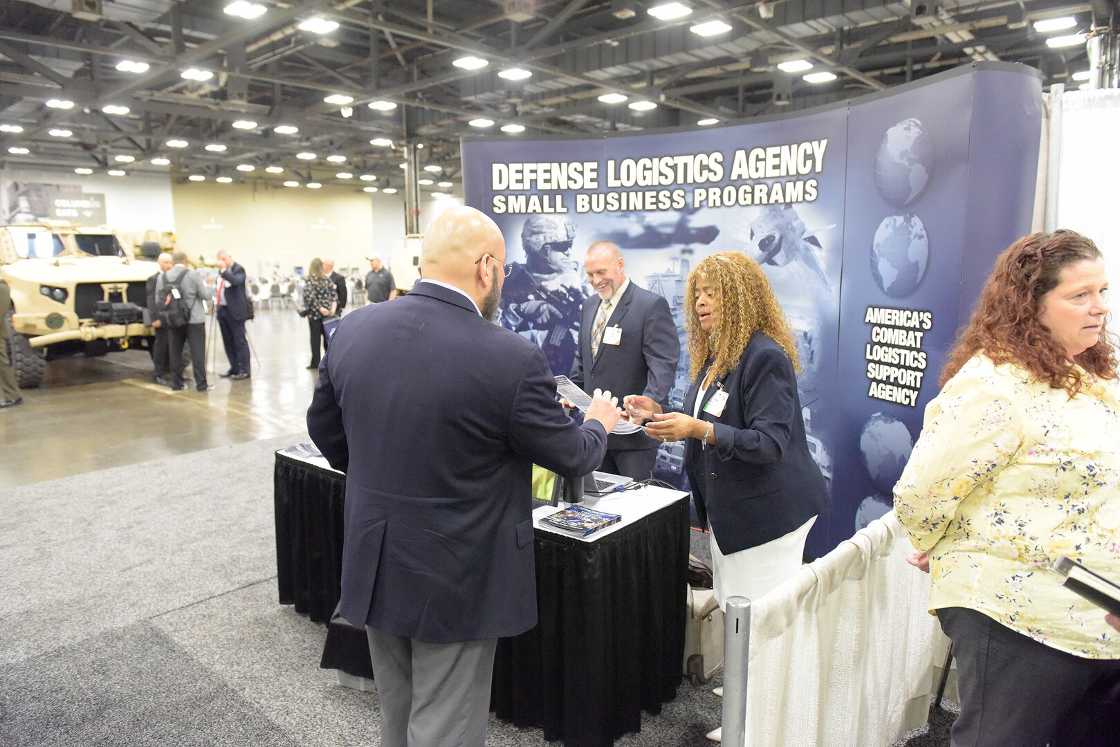 Defense Logistics Agency Land and Maritime Supplier Conference and Exhibition returned to downtown Columbus