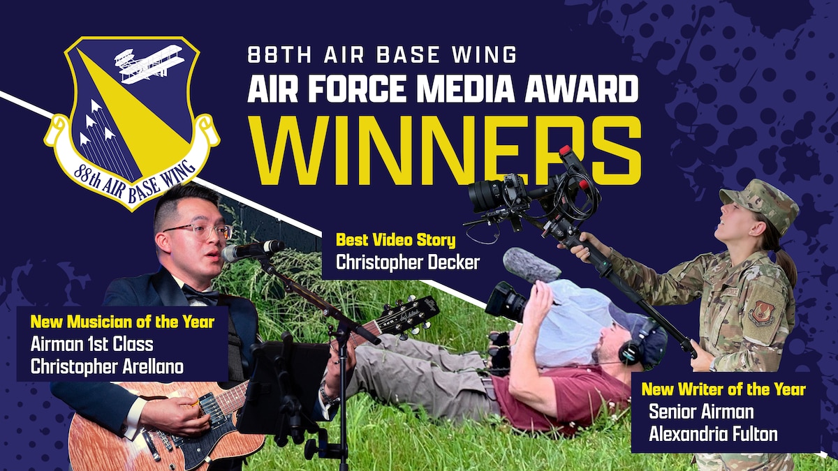 WPAFB Airmen win Air Force media awards