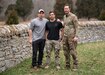 Three pararescuemen from the Kentucky Air National Guard's 123rd Special Tactics Squadron rescued a drowning infant at a pool in Louisville, Ky., March 15, 2022. Master Sgt. Elmer Quijada, left; Tech. Sgt. Ryan Penne, center; and Master Sgt. Devin Butcher, who were conducting unrelated training at the pool and are certified paramedics, administered life-saving aid to the child, who had stopped breathing. (U.S. Air National Guard photo by Dale Greer)