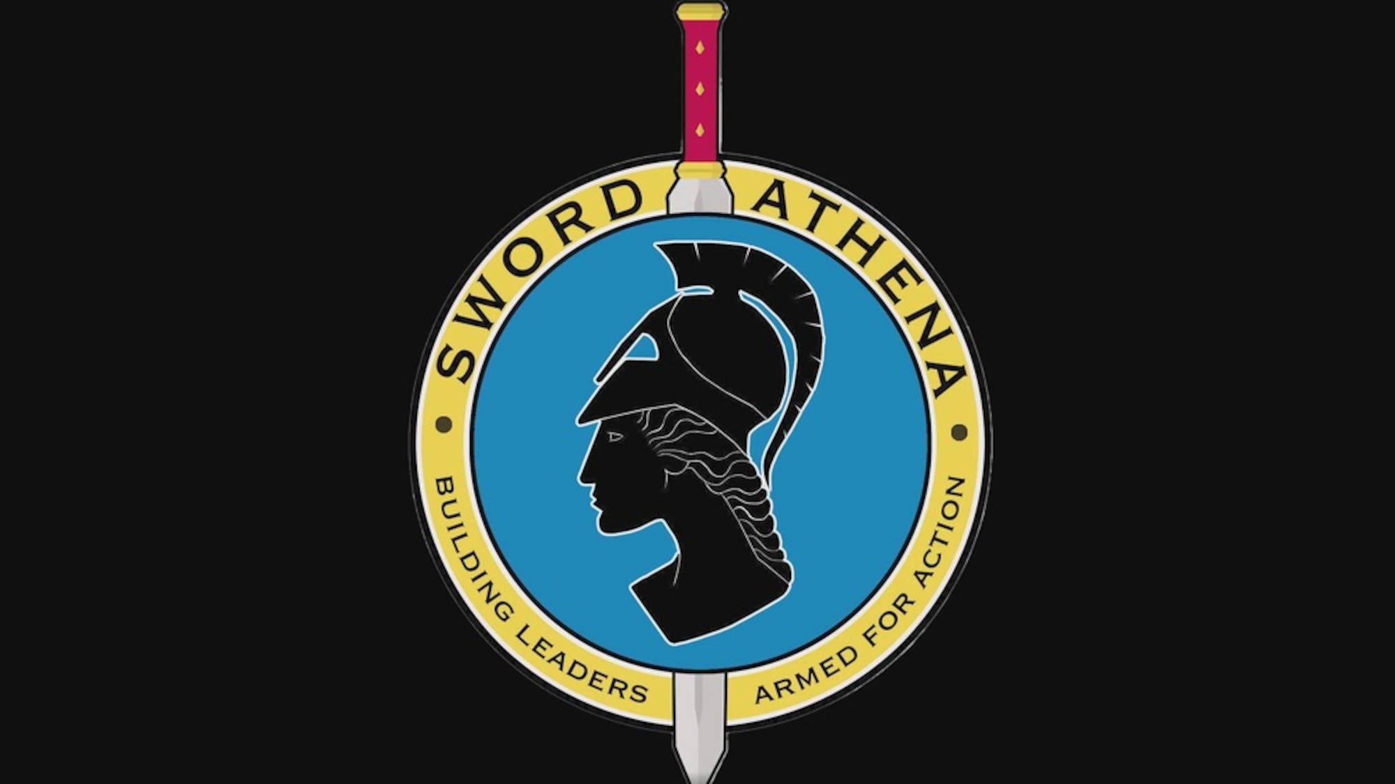 A graphic of Sword Athena emblem.