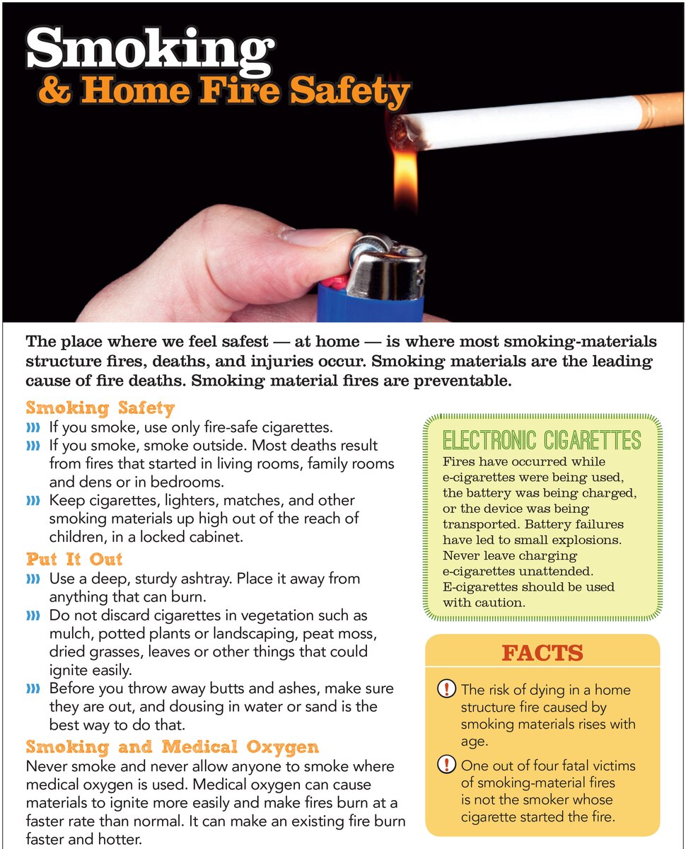 Fire risk from discarded smoking materials increasing across Texas > Air  Force Safety Center > Article Display