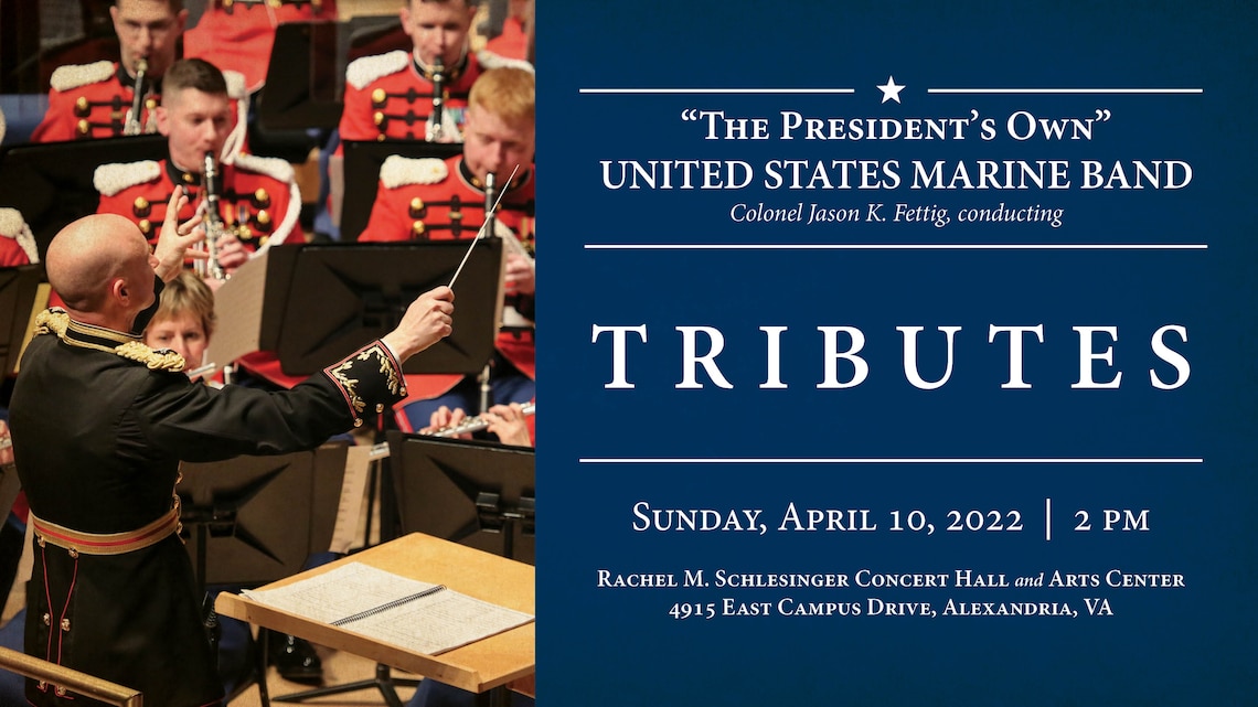 Marine Band Concert postcard: April 10, 2022