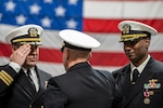 CDR Dustin Cunningham relieved CAPT (Sel) Kiah B. Rahming as the NEDU Commanding Officer on Wednesday 30, March. Rahming accepted orders to Commander, Bureau of Naval Personnel, Millington, Tenn.