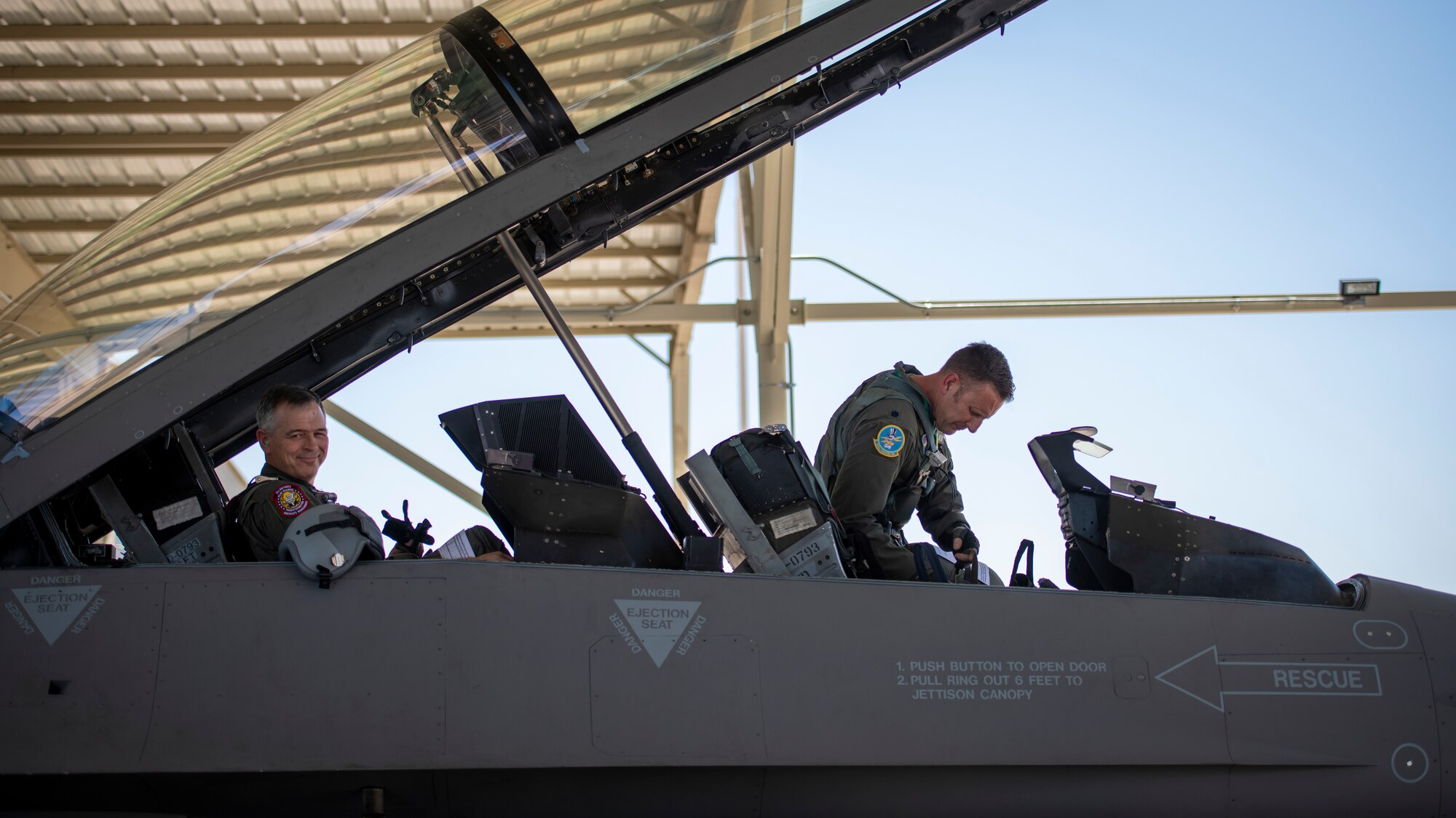 19th Air Force Command Team visits Luke AFB