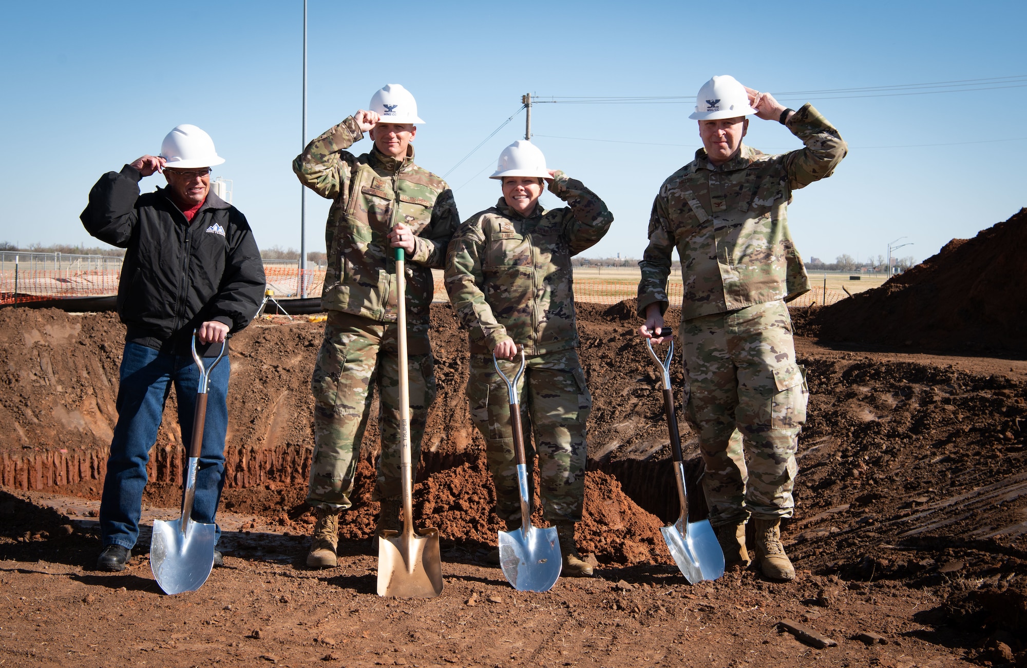 Ground breaking