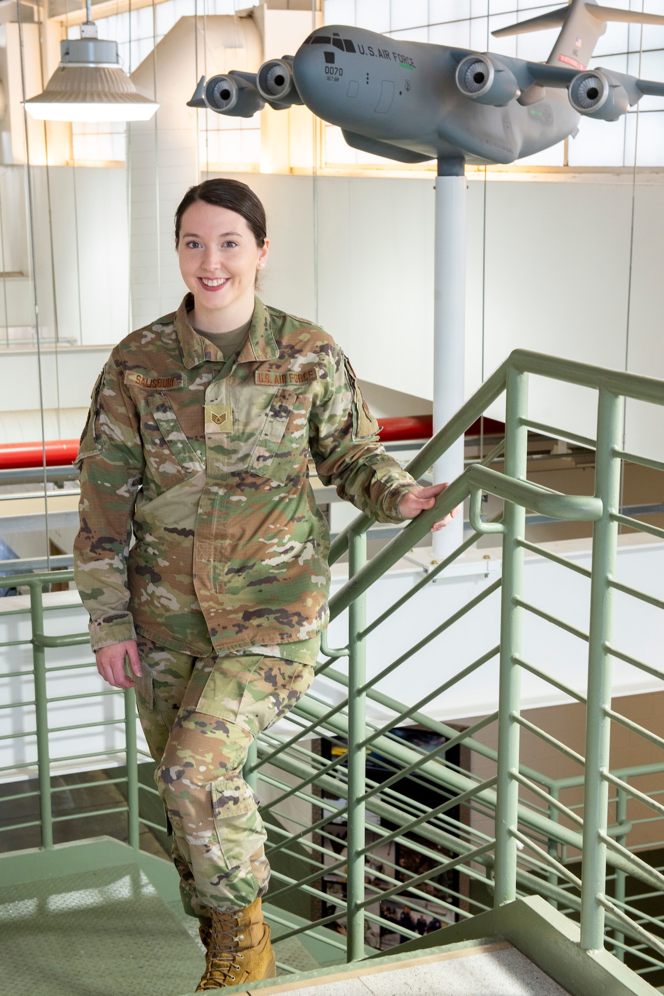 Staff Sgt. Whitney Salisbury is a maintenance production manager for the 167th Maintenance Group and the 167th Airlift Wing Airman Spotlight for April 2022.