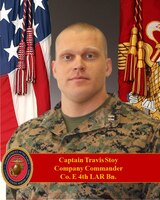 Commanding Officer, , CO. E, 4TH LIGHT ARMORED RECONNAISSANCE BATTALION