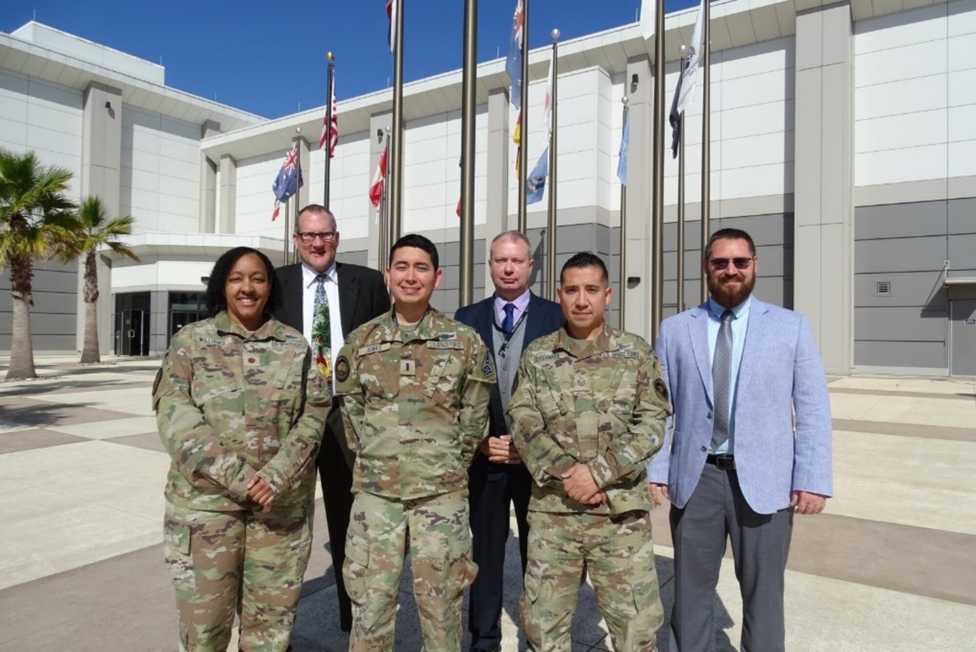Combined Force Space Component Command Operations Directorate team photo