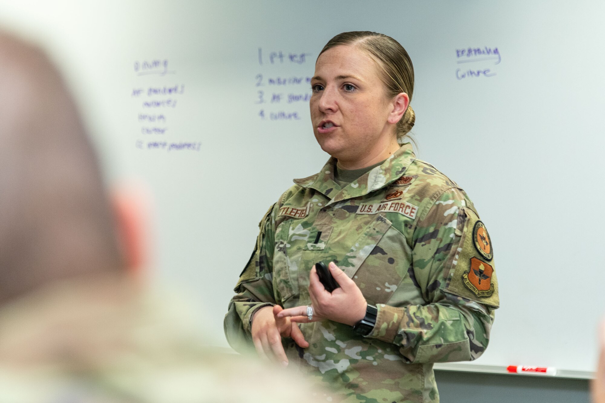 Air Force officer and OI&RSD program participant.