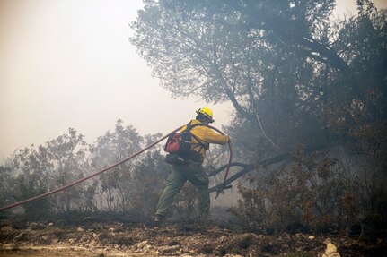 Inter-agency support vital to JBSA-Camp Bullis wildfire response