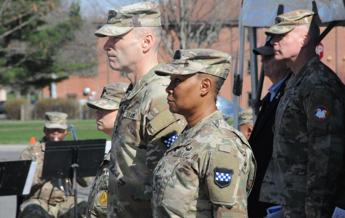 Army Reserve division welcomes first African-American, female senior-enlisted leader