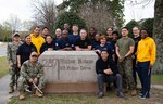 220331-N-MY642-1030

PORTSMOUTH, Va. (Mar. 31, 2022) Chief petty officers from Naval Medical Center Portsmouth (NMCP) pose for a group photo in front of the Fisher House on base after completing taking part in beautification efforts around the building as part of a community relations project hosted by the NMCP Chief Petty Officer Association. Fisher House Foundation, Inc. is an international, not-for-profit organization established to improve the quality of life for members of the military, veterans, and their families, according to the mission statement found on their website. The foundation builds comfort homes at military and VA medical centers and gifts them to the government. (U.S. Navy photo by Mass Communication Specialist 2nd Class Donald R. White Jr.)