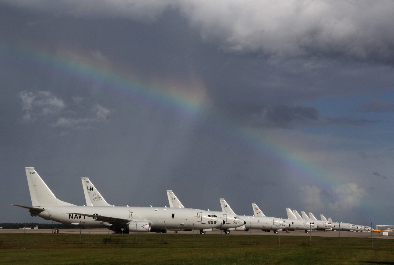 P8s and a rainbow
