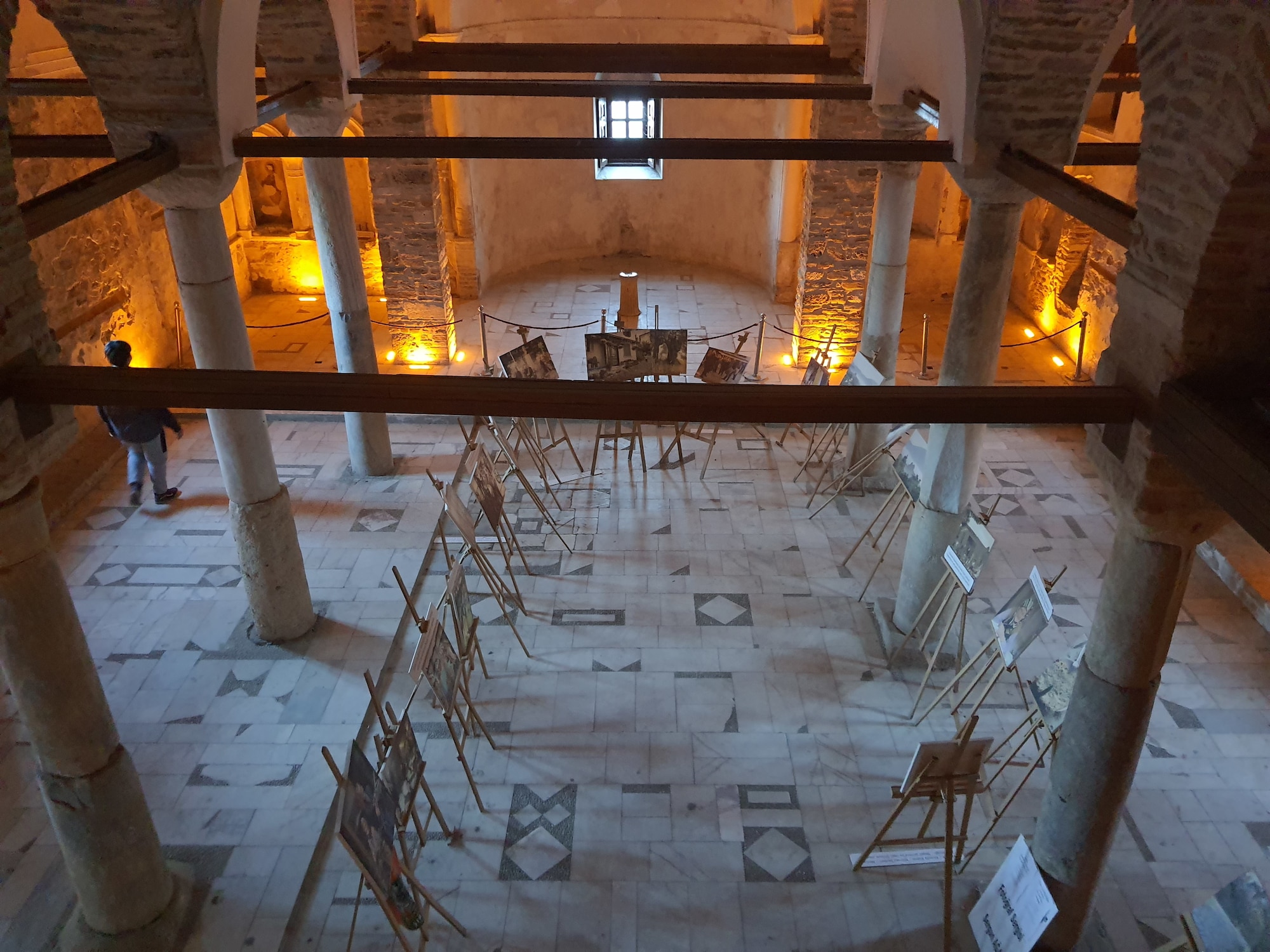 An interior view of the St. John, the Baptist Church in Şirince Feb. 19, 2022. 
A restoration work was carried out by the Ephesus Museum from 1988
to 1993 in the church. The church was restored into its original form with
restoration and conservation efforts from 2015 to 2016 with the 
contributions of Izmir Governorship, Selçuk Municipality and Izmir Surveying
and Monuments Directorate. (U.S. Air Force photo by Tanju Varlıklı)