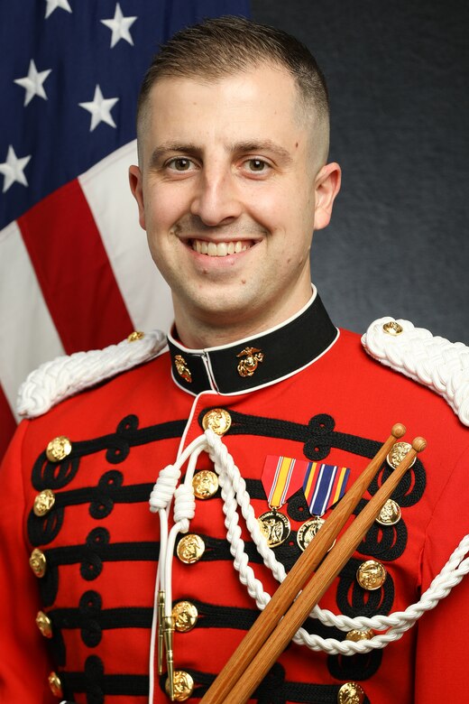 SSgt. Jeffrey Grant, "The President's Own" United States Marine Band percussionist, official portrait