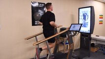 Soldier on Treadmill