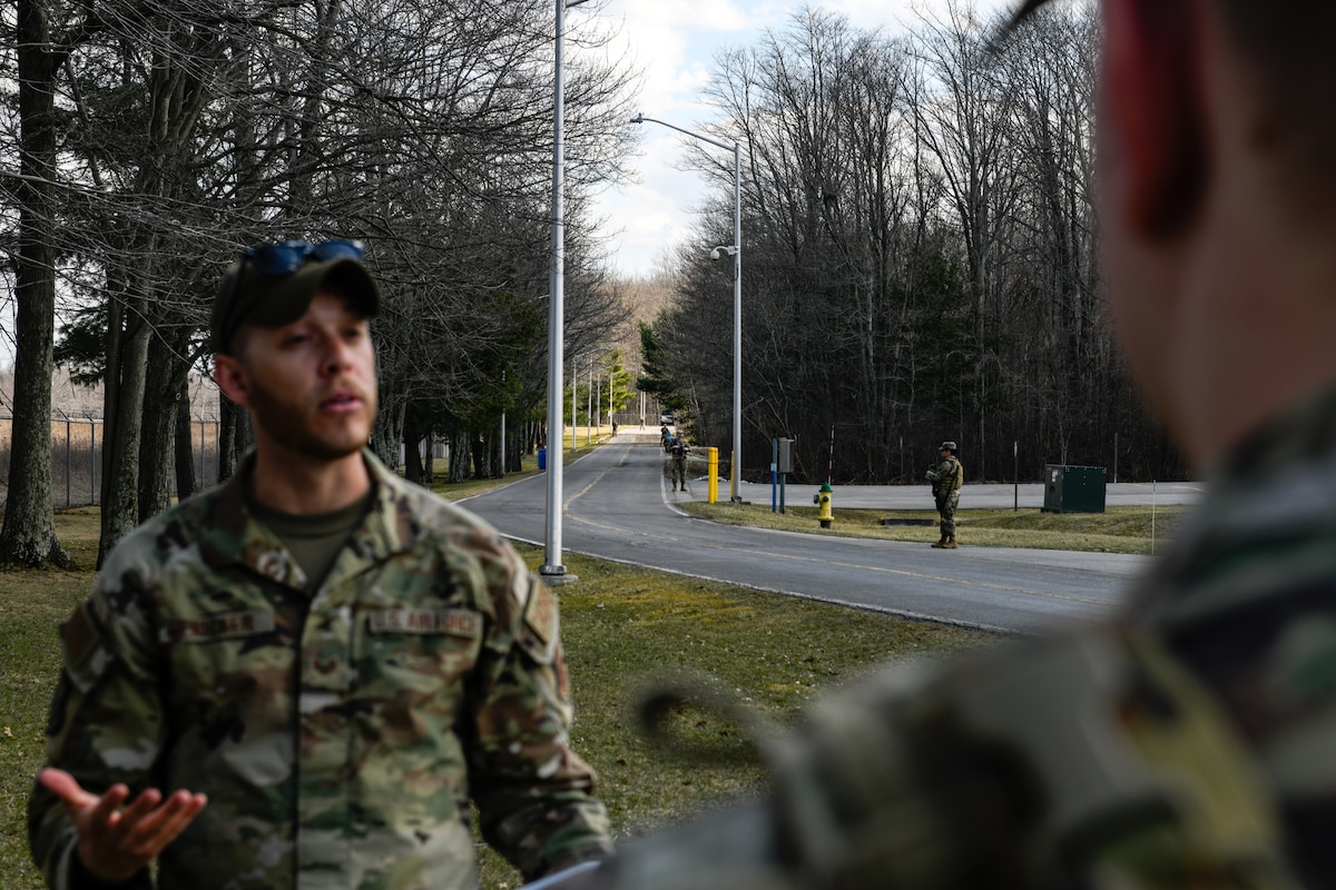 Air Force Reserve Command Defenders assigned to the 446th Security Forces Squadron, Joint Base Lewis-McChord, Washington, completed the two-week Integrated Defense Leadership Course, based at YARS and using training grounds at CJAG, in March 2022.