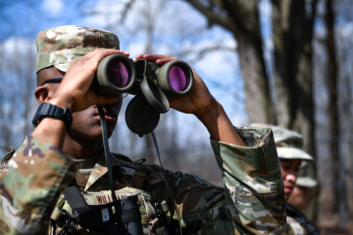 Air Force Reserve Command Defenders assigned to the 446th Security Forces Squadron, Joint Base Lewis-McChord, Washington, completed the two-week Integrated Defense Leadership Course, based at YARS and using training grounds at CJAG, in March 2022.