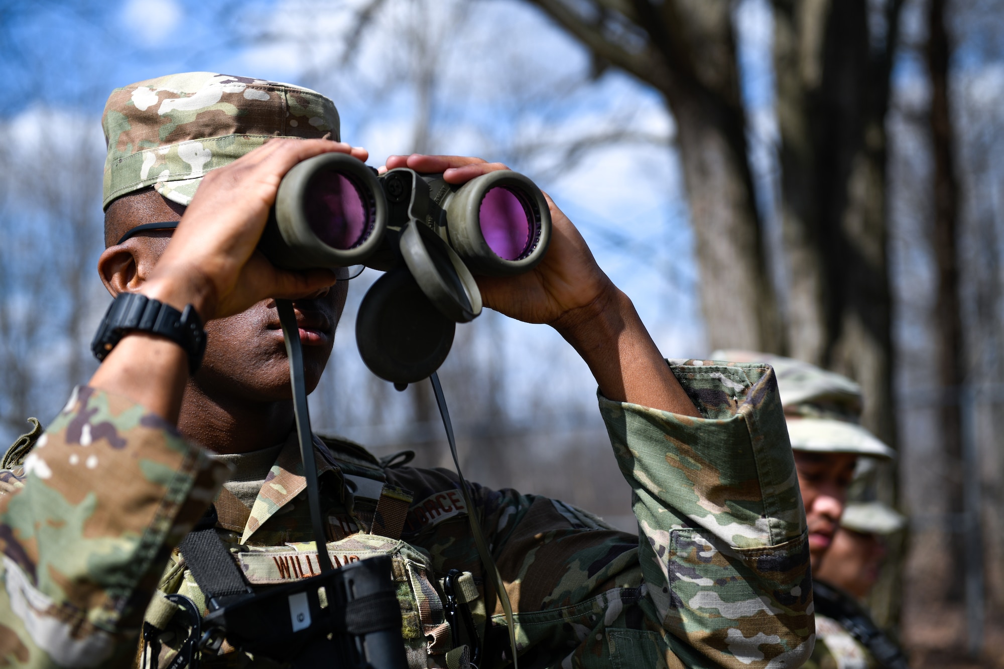 Air Force Reserve Command Defenders assigned to the 446th Security Forces Squadron, Joint Base Lewis-McChord, Washington, completed the two-week Integrated Defense Leadership Course, based at YARS and using training grounds at CJAG, in March 2022.