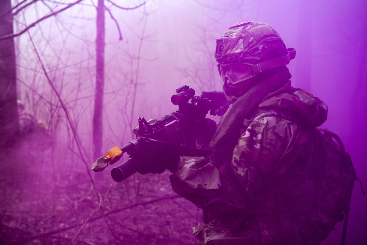 Air Force Reserve Command Defenders assigned to the 446th Security Forces Squadron, Joint Base Lewis-McChord, Washington, completed the two-week Integrated Defense Leadership Course, based at YARS and using training grounds at CJAG, in March 2022.