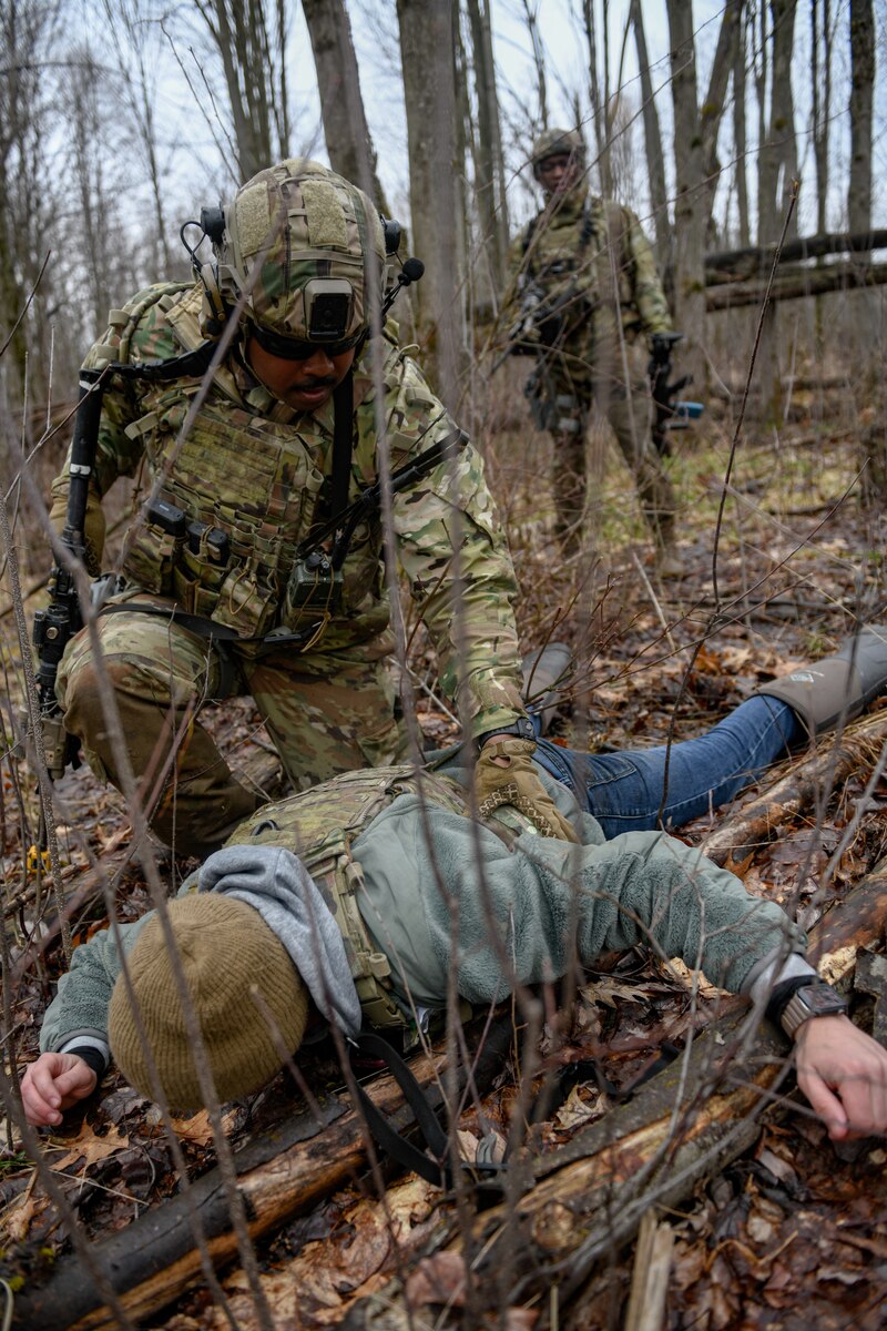 Air Force Reserve Command Defenders assigned to the 446th Security Forces Squadron, Joint Base Lewis-McChord, Washington, completed the two-week Integrated Defense Leadership Course, based at YARS and using training grounds at CJAG, in March 2022.
