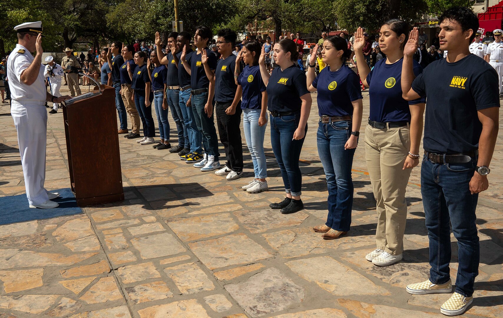 Navy Day at the Alamo