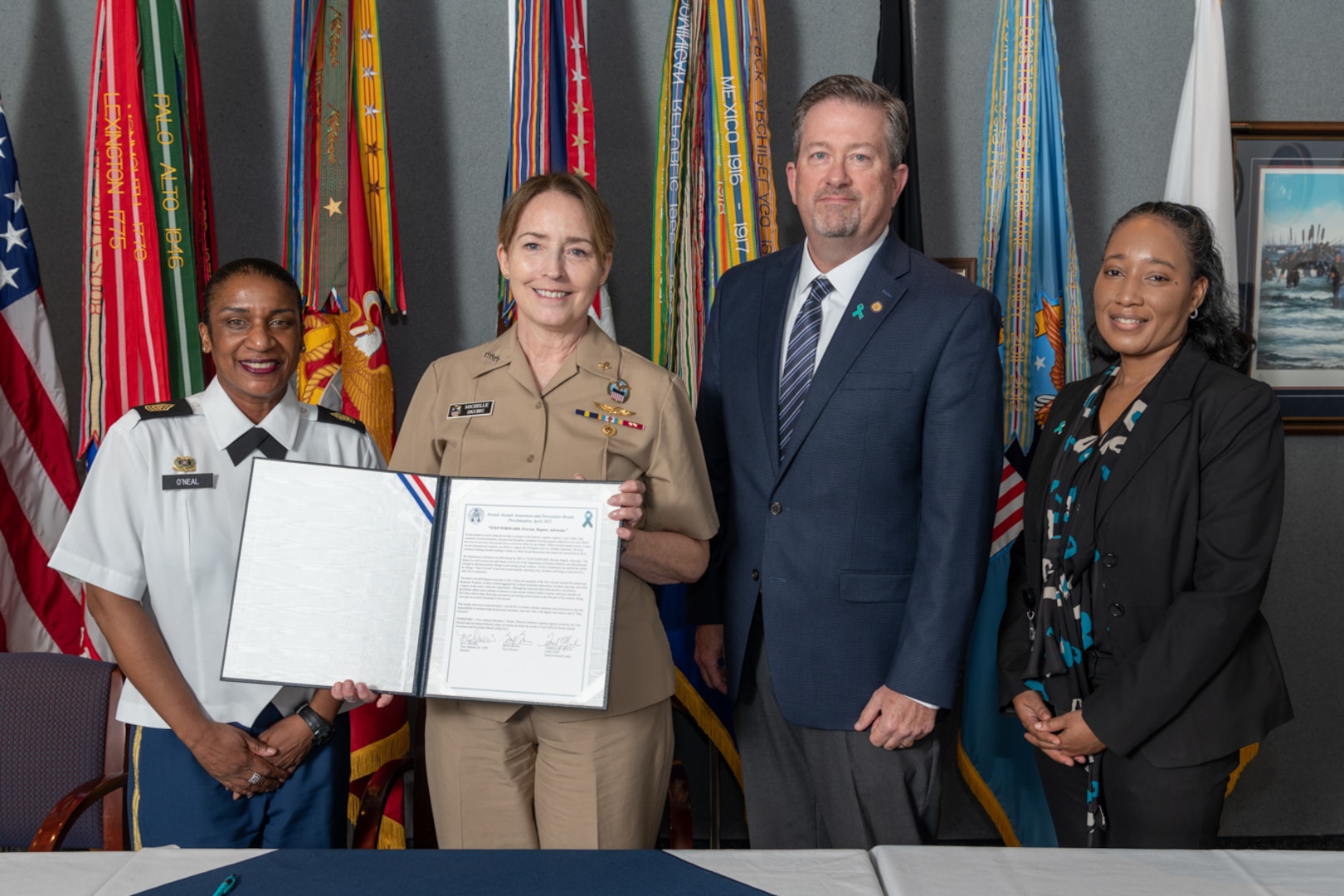 Dla Leaders Renew Commitment To Preventing Sexual Assault With 2022 Proclamation Defense 4520