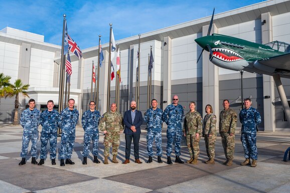 Australian Defence Space Command delegation visits CFSCC, CSpOC