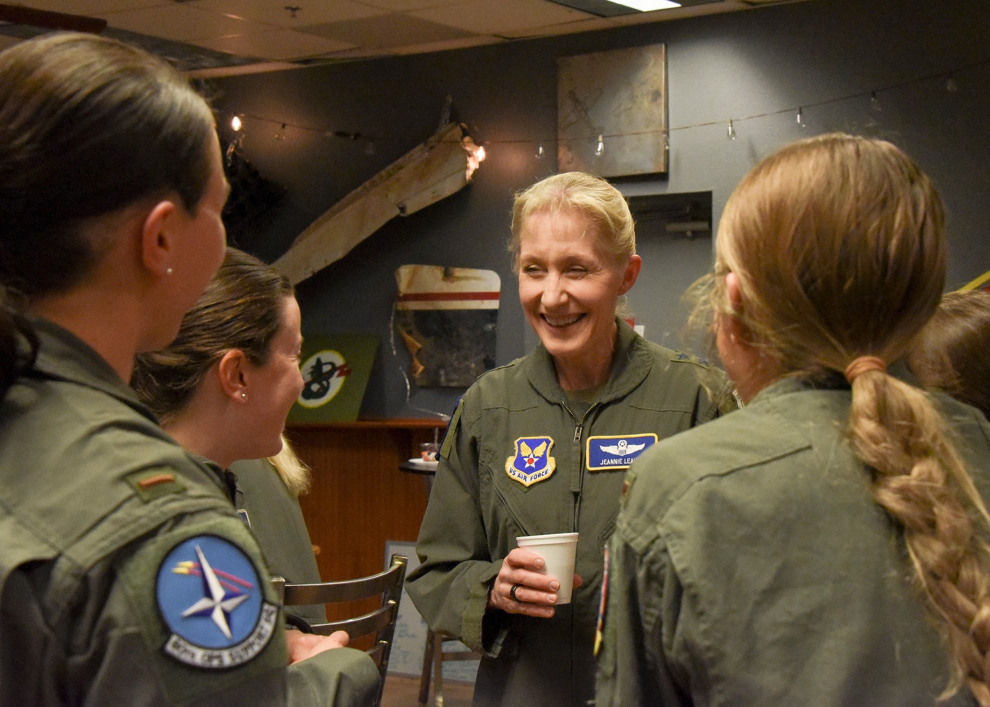 Maj. Gen. Jeannie Leavitt visits Sheppard AFB