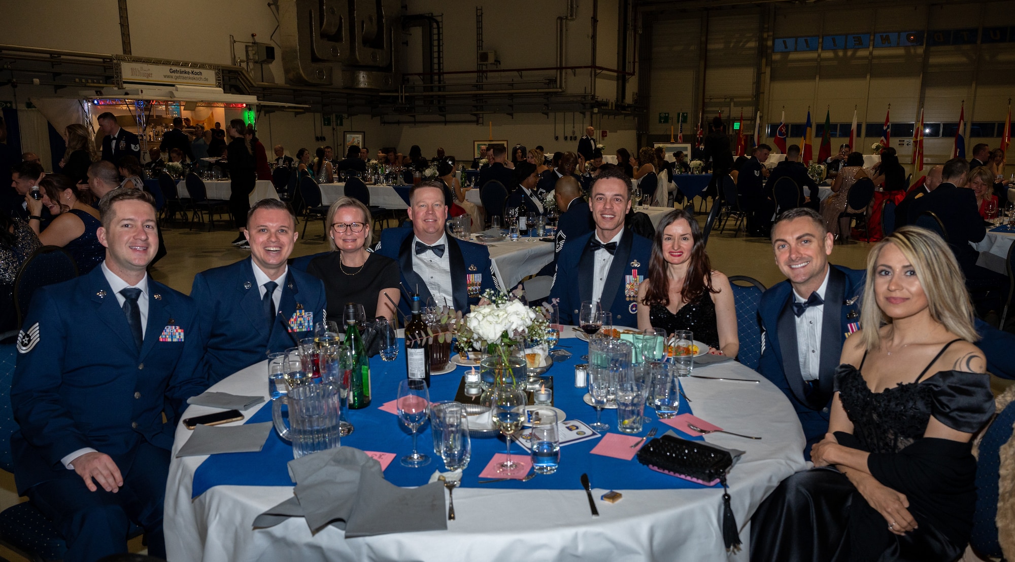 A group of individuals sitting at a table.