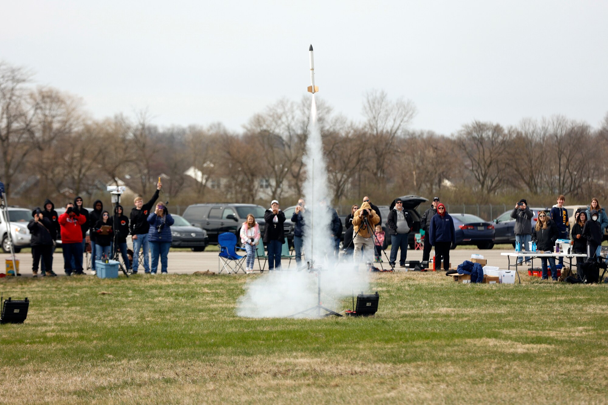 A rocketry team from the National Museum of the U.S. Air Force has advanced to The American Rocketry Challenge National Finals to be held near Washington, D.C. on Saturday, May 14.
