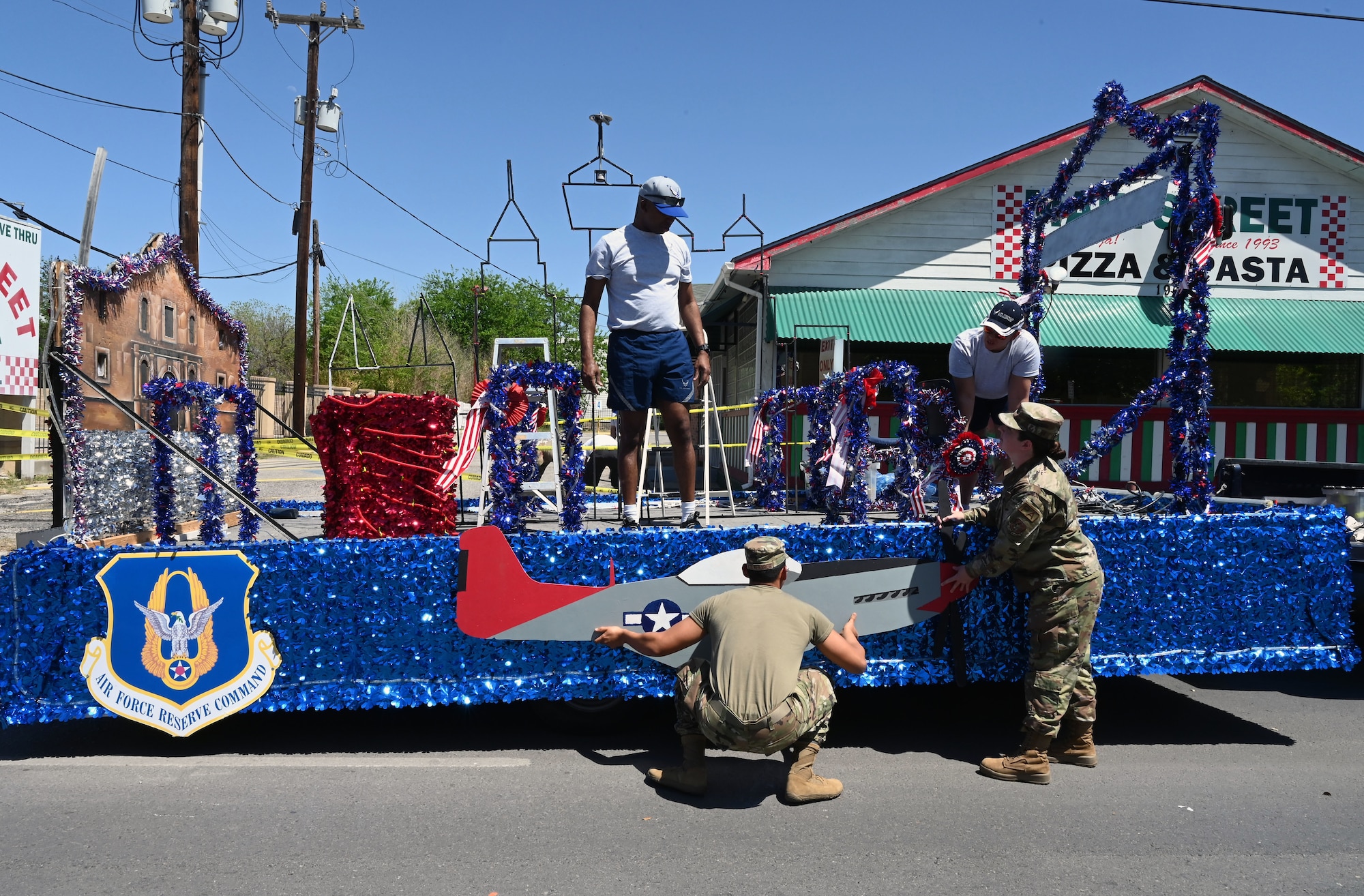 South Texas Reserve units participate in 2022 Flambeau Parade > Air Force  Reserve Command > News Article