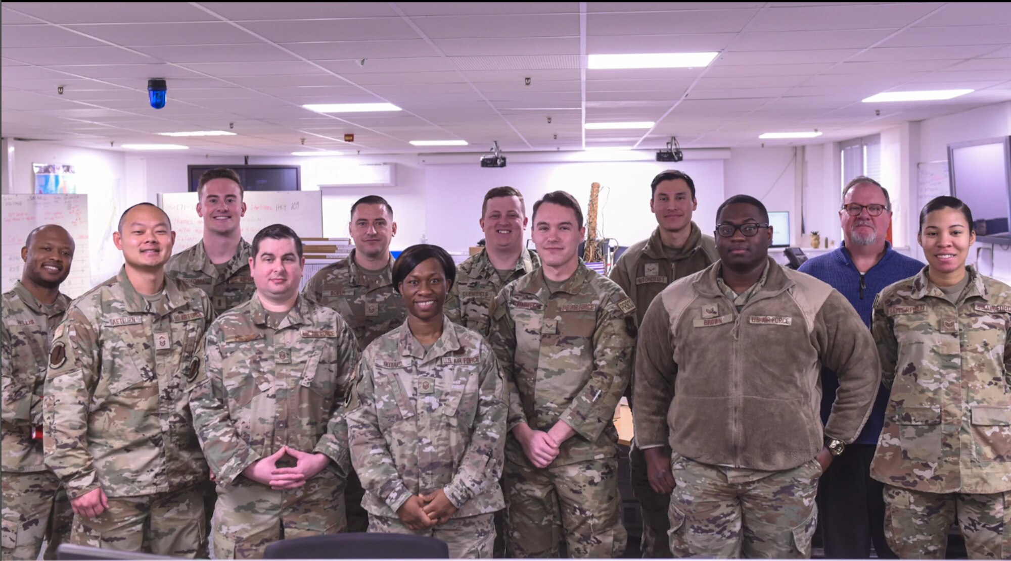 The 52nd Fighter Wing Installation Deployment Readiness Center is comprised of logistics planners from the 52nd Logistics Readiness Squadron and personnel specialists from the 52nd Force Support Squadron. It has been a whole team effort to support the additional personnel and assets currently at Spangdahlem Air Base, Germany. (U.S. Air Force photos by Staff Sgt. Chance Nardone)