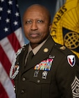 Command Sgt. Maj. Kenneth F. Law, U.S. Army Financial Management Command senior enlisted advisor, poses for an official photo at the Maj. Gen. Emmett J. Bean Federal Center March 14, 2022. USAFMCOM conducts enterprise-level financial operations, provides technical coordination for Finance and Comptroller units and military pay support with commands across the Army, in order to ensure the effective implementation of policies and programs to support optimally resourcing the Army and supporting Soldiers. (U.S. Army photo by Mark R. W. Orders-Woempner)