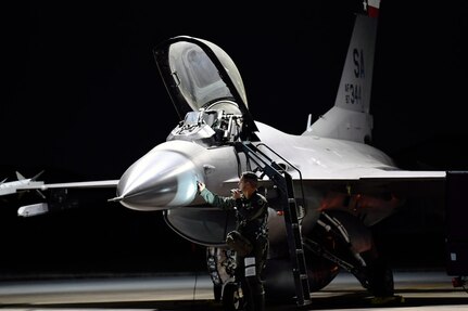 149th Fighter Wing performs night operations until April 21